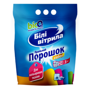 Пральний порошок «Білі вітрила» COLOR 3000г