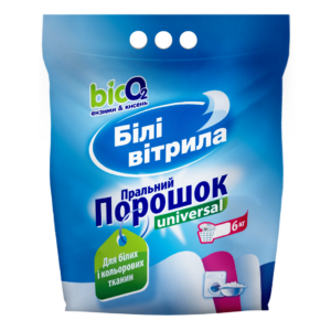 Пральний порошок «Білі вітрила» UNIVERSAL 6кг