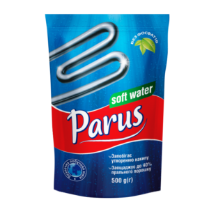 Засіб для пом'якшення води при пранні «Parus» Soft Water 500г